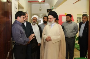 بازديد جانشين نماينده ولي فقيه از بيمارستان مركز پزشكي