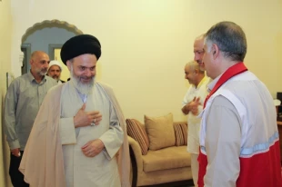 بازديد جانشين نماينده ولي فقيه از بيمارستان مركز پزشكي