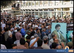 تصاوير  آخرين وداع امام جماعتِ «حرم رضوي(ع)» با مولايش