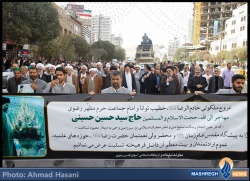 تصاوير  آخرين وداع امام جماعتِ «حرم رضوي(ع)» با مولايش