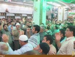 گراميداشت شهدا منا در سرداب حرم حضرت ابالفضل  گزارش تصويري