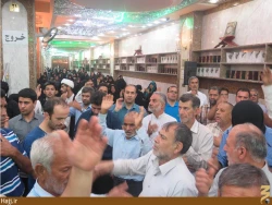 گراميداشت شهدا منا در سرداب حرم حضرت ابالفضل  گزارش تصويري