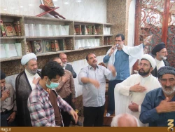 گراميداشت شهدا منا در سرداب حرم حضرت ابالفضل  گزارش تصويري