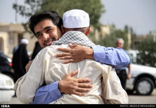 لبيك گويان سمناني به آغوش وطن رسيدند عكس
