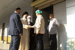 بازديد جانشين نماينده ولي فقيه از آشپزخانه‌هاي مركزي
