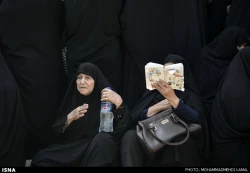 تشييع سه شهيد فاجعه منا در خوزستان تصاوير