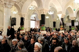 آيين بزرگداشت اربعين جانباختگان حادثه منا در تهران برگزار شد 
