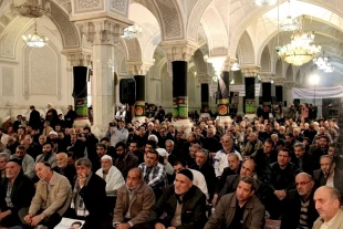 آيين بزرگداشت اربعين جانباختگان حادثه منا در تهران برگزار شد 