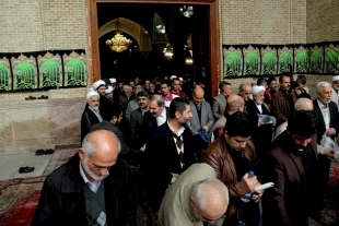آيين بزرگداشت اربعين جانباختگان حادثه منا در تهران برگزار شد 