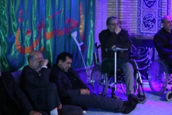مراسم اربعين  شهداي كاروان ويژه جانبازان در منا برگزار شد +تصاوير