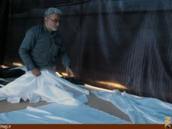 مراحل آماده سازي موكب امام رضا در كربلا+ تصاوير
