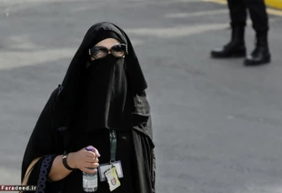 اولين حضور زنان عربستان در انتخابات تصاوير
