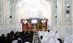 200 زوج دانشجو درحرم رضوي زندگي مشترك خود را آغاز كردند