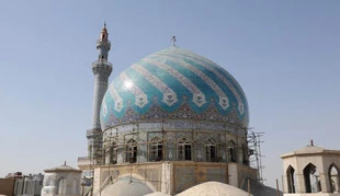 مسجدي كه وكيل امام عسكري(ع) در قم بنا كرد+تصاوير