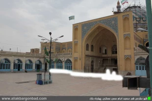 مسجدي كه وكيل امام عسكري(ع) در قم بنا كرد+تصاوير