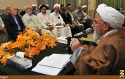 همايش روحانيون و مداحان عتبات عاليات استان هرمزگان برگزار شد