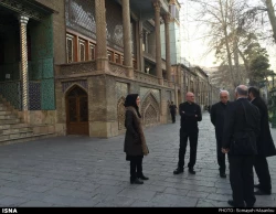 تهران‌گردي فرستادگان واتيكان + تصاوير