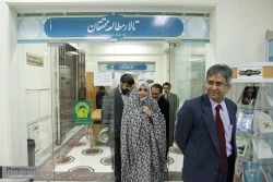 بازديد سفير هند از موزه ، كتابخانه مركزي و نمايشگاه دائمي آستان قدس رضوي
