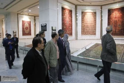 بازديد سفير هند از موزه ، كتابخانه مركزي و نمايشگاه دائمي آستان قدس رضوي