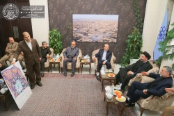 توليت آستان قدس علوي از پروژه‌هاي بافت پيرامون حرم رضوي بازديد كرد