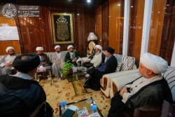 ديدار نماينده آيت الله سيستاني در پاكسـتان با توليت آستان قدس علوي