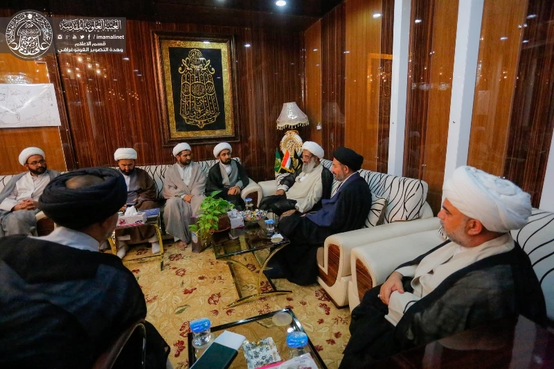 ديدار نماينده آيت الله سيستاني در پاكسـتان با توليت آستان قدس علوي