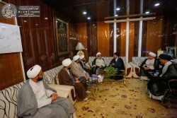 ديدار نماينده آيت الله سيستاني در پاكسـتان با توليت آستان قدس علوي
