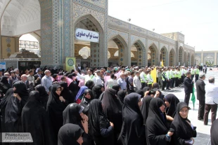 1500 زائر براي اولين بار حرم امام رضا را زيارت كردند