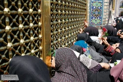 2450 زائر زيارت اولي دل هايشان، به پنجره فولاد گره خورد