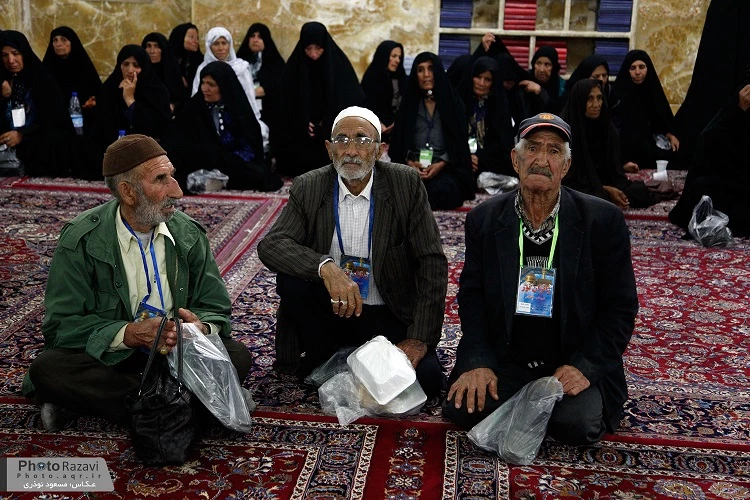 2450 زائر زيارت اولي دل هايشان، به پنجره فولاد گره خورد
