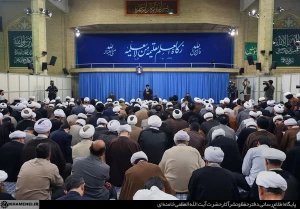 برگزاری مراسم عزاداری امام کاظم(ع) با حضور رهبر معظم انقلاب عکس و صوت