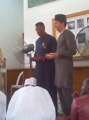  ۳ تن از اساتيد دانشگاه آمريكايي نيجريه مسلمان شدند + عكس