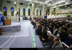 سوگواري شهادت اميرالمؤمنين با حضور رهبرانقلاب