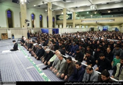 سوگواري شهادت اميرالمؤمنين با حضور رهبرانقلاب