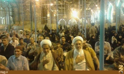 درآستانه نخستين شب قدردعاي پرفيض كميل در خيمـه گاه امام حسين (ع) برگزار شد