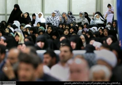 تصاويري ازسوگواري حضرت اميرالمؤمنين(ع) باحضور رهبر معظم انقلاب