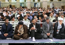 تصاويري ازسوگواري حضرت اميرالمؤمنين(ع) باحضور رهبر معظم انقلاب
