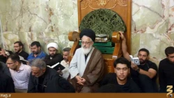 آستان علوي ميزبان ندبه زائران ايراني در شب قدر بود+عكس