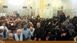 آستان علوي ميزبان ندبه زائران ايراني در شب قدر بود+عكس