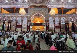 تصاوير احيا شب قدر در حرمين شريفين كربلا