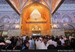 تصاوير احيا شب قدر در حرمين شريفين كربلا