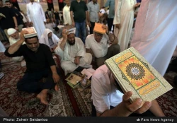 تصاوير احيا شب قدر در حرمين شريفين كربلا