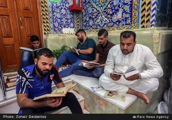 تصاوير احيا شب قدر در حرمين شريفين كربلا