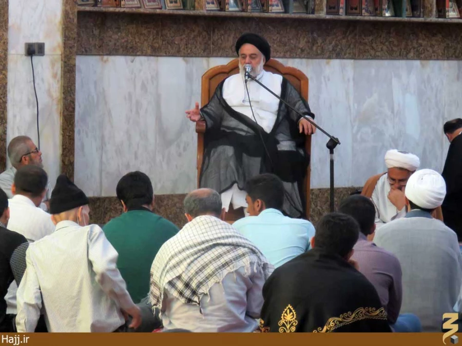مجلس روضه بِعثه رهبري در سرداب حرم حضرت عباس(ع) برگزار شد +عكس