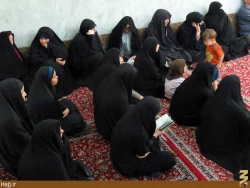 مجلس روضه بِعثه رهبري در سرداب حرم حضرت عباس(ع) برگزار شد +عكس