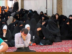 مجلس روضه بِعثه رهبري در سرداب حرم حضرت عباس(ع) برگزار شد +عكس