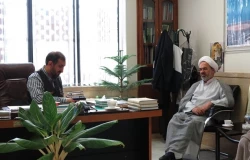 ديدار صميمانه پرسنل بِعثه رهبري با سرپرست حج و زيارت خراسان رضوي