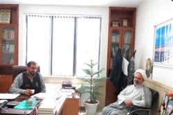 ديدار صميمانه پرسنل بِعثه رهبري با سرپرست حج و زيارت خراسان رضوي