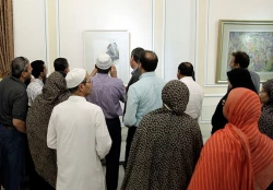 شيعيان مُقيم آمريكا از موزه‌هاي آستان قدس رضوي بازديد كردند