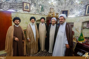 نماینده بِعثه رهبری در نجف با تولیت آستان علوی دیدار کرد